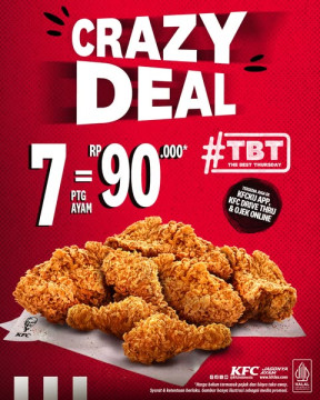 Promo Kamis, 11 September KFC. (instagram kfc)
